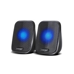 Głośniki Audiocore AC835 komputerowe 6W USB minijack czarne … | PartsPC.pl