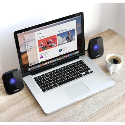 Głośniki Audiocore AC835 komputerowe 6W USB minijack czarne … | PartsPC.pl