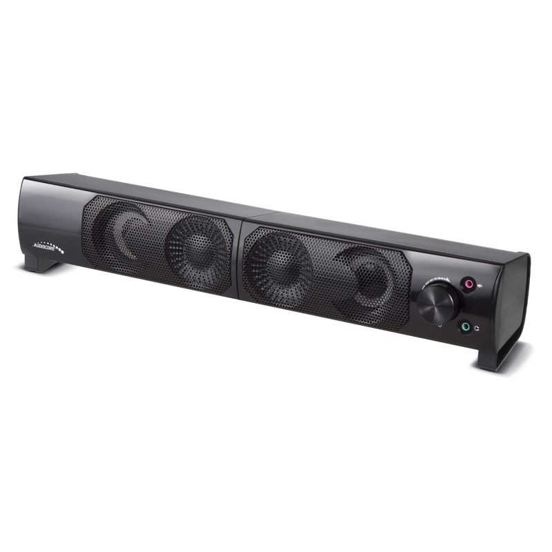 Głośniki komputerowe soundbar Audiocore AC955 3Wx2, LED, USB… | PartsPC.pl