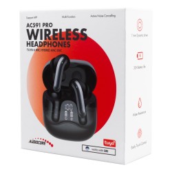 Słuchawki z mikrofonem Audiocore AC591 PRO, bezprzewodowe 6 … | PartsPC.pl