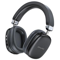 Słuchawki z mikrofonem Awei AT7 Bluetooth czarne | PartsPC.pl