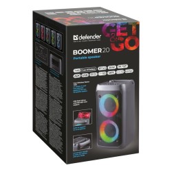 Głośnik Defender BOOMER 20 Bluetooth 20W MP3/FM/SD/USB/AUX/T… | PartsPC.pl