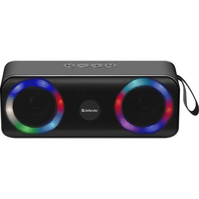 Głośnik Defender Q1 Bluetooth 10W BT/FM/TF/USB/AUX/TWS/LED… | PartsPC.pl