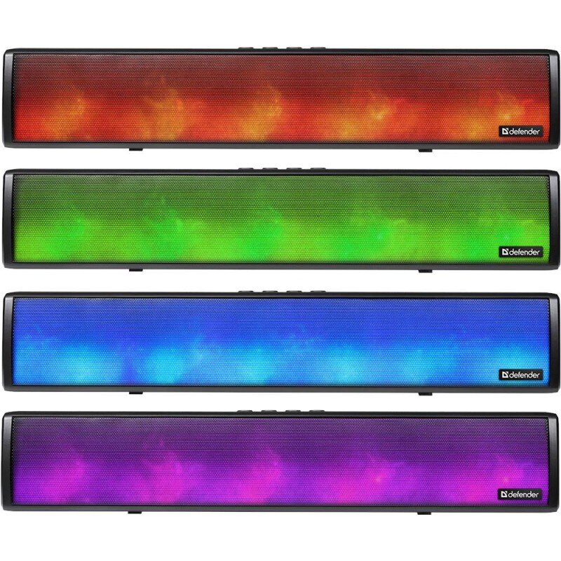 Głośnik Defender Z8 Soundbar 10W USB Bluetooth LED Podświetl… | PartsPC.pl