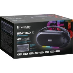Głośnik Defender BEATBOX 12 Bluetooth 12W MP3/FM/SD/USB/LED … | PartsPC.pl