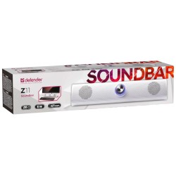 Głośnik Defender Z11 Soundbar 6W USB LED Podświetlany Biały… | PartsPC.pl