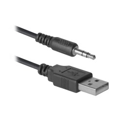 Głośniki Defender SPK-240 2.0 6W USB szaro-czarne | PartsPC.pl