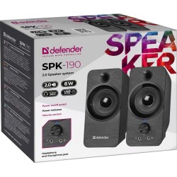 Głośniki Defender SPK-190 2.0 8W USB | PartsPC.pl