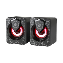 Głośniki Defender ONYX 2.0 6W USB podświetlenie LED | PartsPC.pl