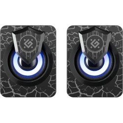 Głośniki Defender ONYX 2.0 6W USB podświetlenie LED | PartsPC.pl