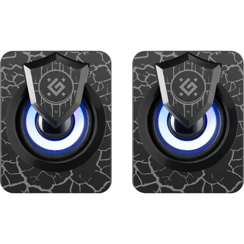 Głośniki Defender ONYX 2.0 6W USB podświetlenie LED | PartsPC.pl