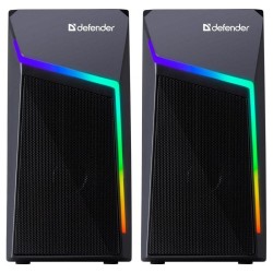 Głośniki Defender STELLAR 2.0 6W USB podświetlenie LED RGB… | PartsPC.pl