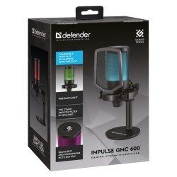 Mikrofon przewodowy Defender IMPULSE GMC 600 ze statywem STR… | PartsPC.pl