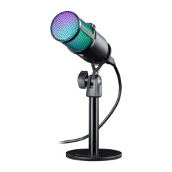 Mikrofon przewodowy Defender GLOW GMC 400 ze statywem STREAM… | PartsPC.pl