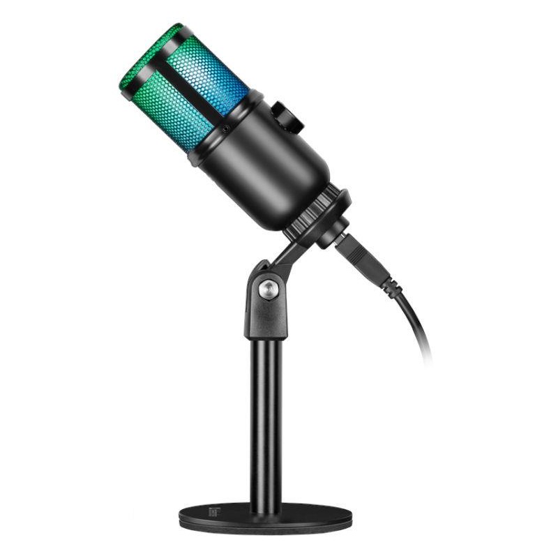 Mikrofon przewodowy Defender GLOW GMC 400 ze statywem STREAM… | PartsPC.pl
