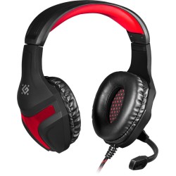 Słuchawki z mikrofonem Defender SCRAPPER 500 Gaming czerwono… | PartsPC.pl