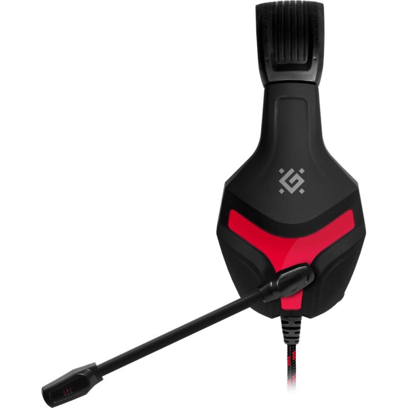 Słuchawki z mikrofonem Defender SCRAPPER 500 Gaming czerwono… | PartsPC.pl