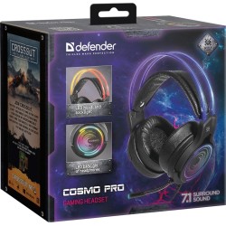 Słuchawki z mikrofonem Defender COSMO PRO 7.1 VIRTUAL SOUND … | PartsPC.pl