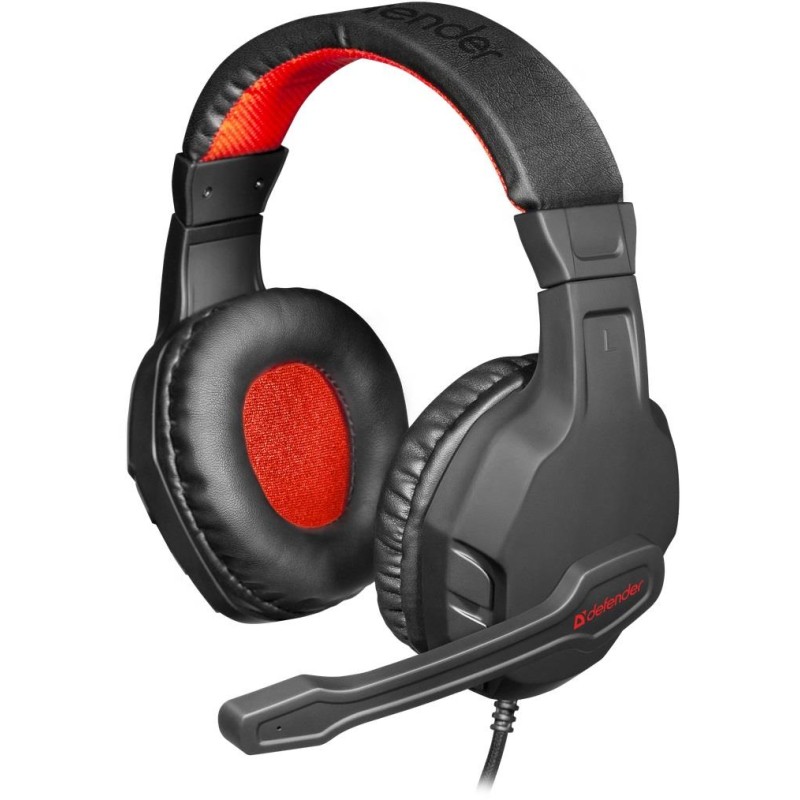 Słuchawki z mikrofonem Defender CUJO Gaming 4 pin + adapter … | PartsPC.pl