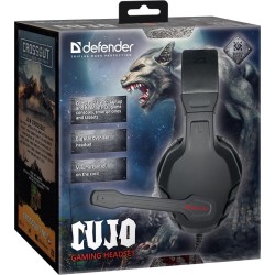 Słuchawki z mikrofonem Defender CUJO Gaming 4 pin + adapter … | PartsPC.pl