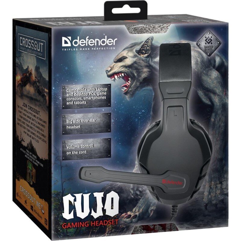 Słuchawki z mikrofonem Defender CUJO Gaming 4 pin + adapter … | PartsPC.pl