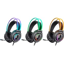 Słuchawki z mikrofonem Defender FLAME podświetlane Gaming RG… | PartsPC.pl