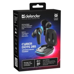 Słuchawki z mikrofonem Defender CyberDots 285 bezprzewodowe … | PartsPC.pl