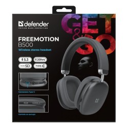 Słuchawki z mikrofonem Defender FREEMOTION B500 bezprzewodow… | PartsPC.pl