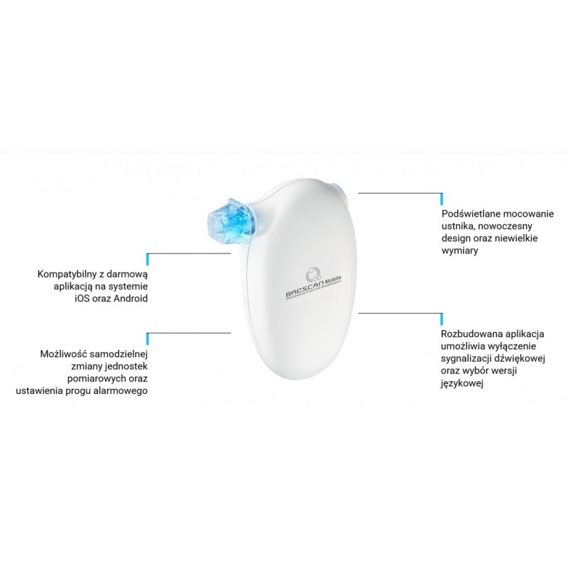 Alkomat elektrochemiczny Mobile | PartsPC.pl