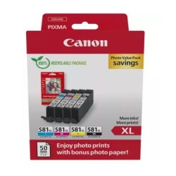 Multipack CLI-581XL BK/C/M/Y Photo Value 2052C006 | PartsPC.pl