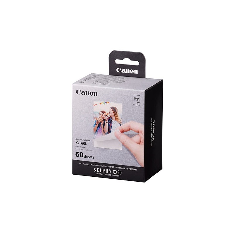 Zestaw atramentu i papieru Canon XC-60L 2x3 60 odbitek 6756C… | PartsPC.pl