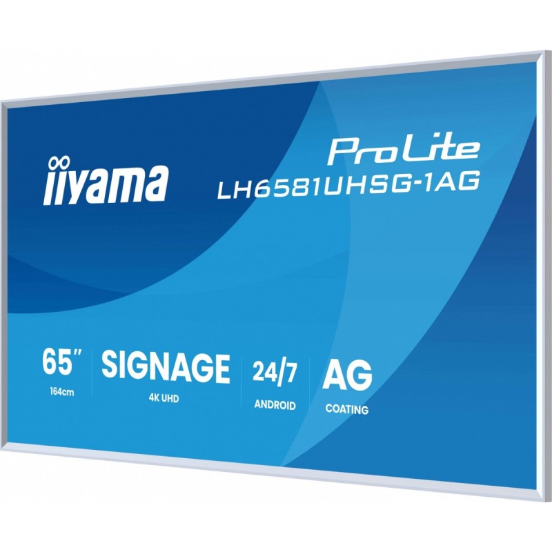 Monitor 65 cali LH6581UHSG-1AG 24/7,VA,ANDROID 14,4K, 2x10W,… | PartsPC.pl