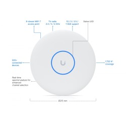 Punkt dostępowy U7-Pro-XG, Wi-Fi 7 BE10800, 1x 10GE | PartsPC.pl