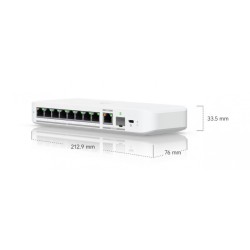 Przełącznik zarządzalny UniFi Switch Flex USW-Flex-2.5G-8 | PartsPC.pl