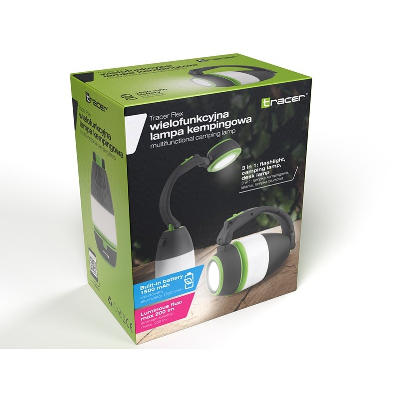 Lampa kempingowa wielofunkcyjna Flex | PartsPC.pl