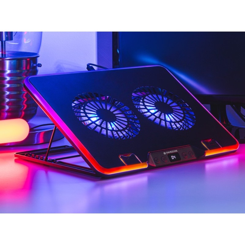 Podstawka chłodząca Gamezone Snowman Pro 17 cali RGB | PartsPC.pl