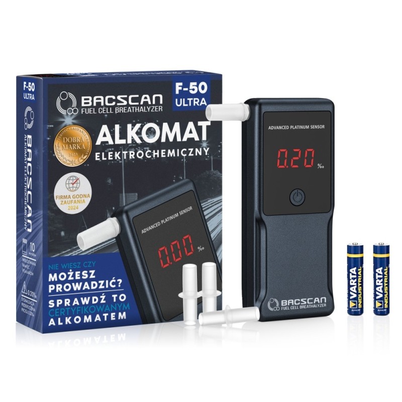 Alkomat elektrochemiczny F-50 ULTRA | PartsPC.pl