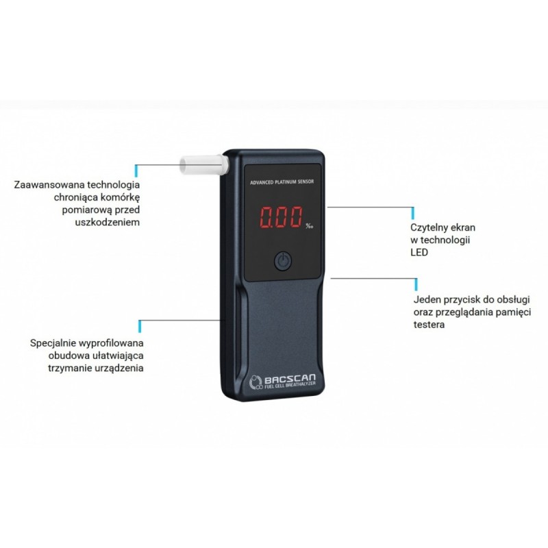 Alkomat elektrochemiczny F-50 ULTRA | PartsPC.pl