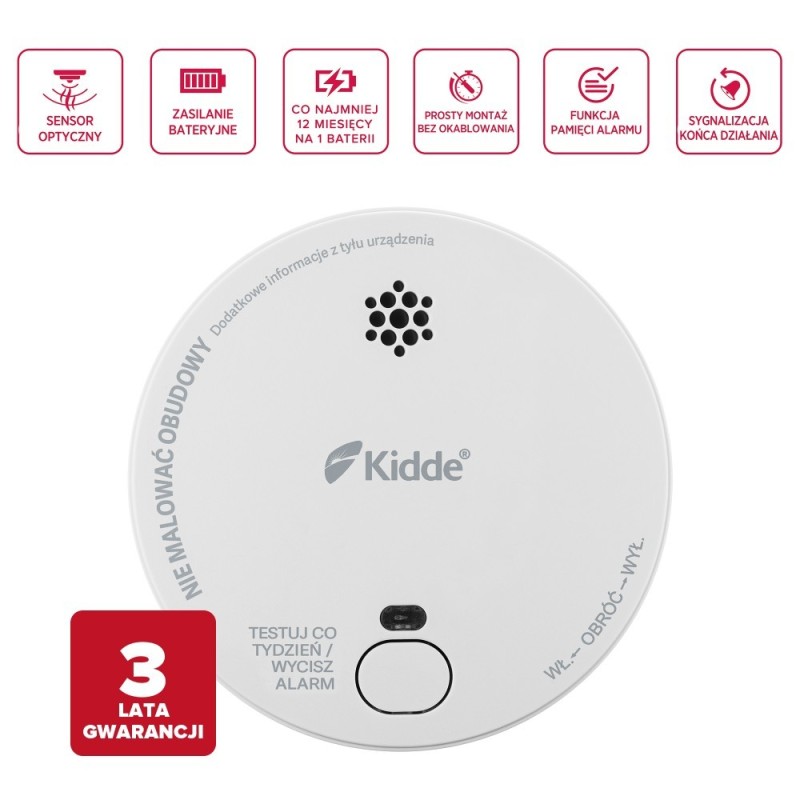 Zestaw czujników KIDDE K5CO + 2030-DSR | PartsPC.pl