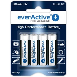 Baterie alkaliczne AA/LR6 everActive Pro Alkaline 4 sztuki… | PartsPC.pl