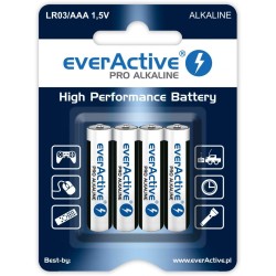 Baterie alkaliczne AAA/LR03 everActive Pro Alkaline 4 sztuki… | PartsPC.pl