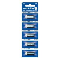 Baterie alkaliczne everActive 23A 12V - 5 sztuk | PartsPC.pl