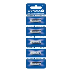 Baterie alkaliczne everActive 27A 12V - 5 sztuk | PartsPC.pl