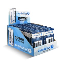 Baterie alkaliczne AAA/LR03 everActive Pro Alkaline display … | PartsPC.pl
