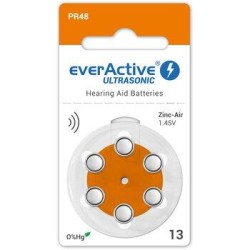 Baterie do aparatów słuchowych 13 / PR48 everActive ULTRASON… | PartsPC.pl