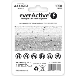 Akumulatorki AAA/R03 everActive Professional Line 1050 mAh 4… | PartsPC.pl