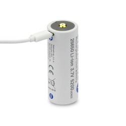 Akumulator 26650 everActive 3,7V Li-ion 5200mAh micro USB z … | PartsPC.pl