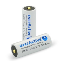 Akumulator 26650 everActive 3,7V Li-ion 5200mAh micro USB z … | PartsPC.pl