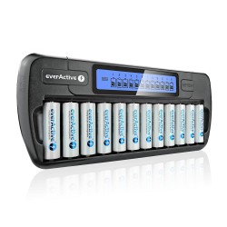 Ładowarka akumulatorków Ni-MH EverActive NC-1200 | PartsPC.pl