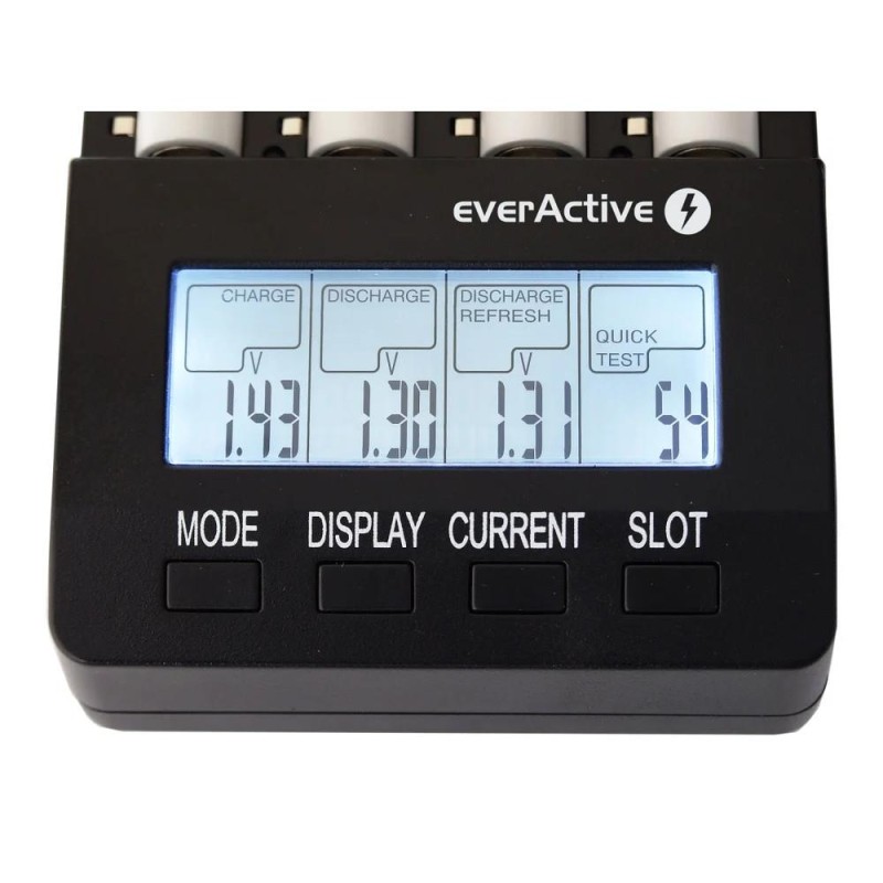 Ładowarka akumulatorków Ni-MH Ni-CD EverActive NC-3000 | PartsPC.pl